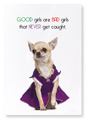 Good girls never get caught (Pack of 2 prints)