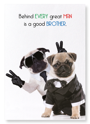 Brother makes a man great (Pack of 2 prints)