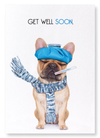 Get well soon frenchie  (Pack of 2 prints)