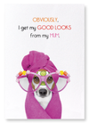 Mum's good looks (Pack of 2 prints)