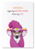 Mum's good looks (Pack of 2 prints)