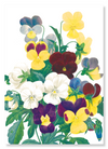 Bunch of pansies (Pack of 2 prints)