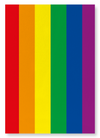 LGBT rainbow pride flag (Pack of 2 prints)