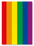 LGBT rainbow pride flag (Pack of 2 prints)