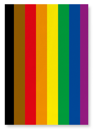 POC (Person of colour) flag (Pack of 2 prints)