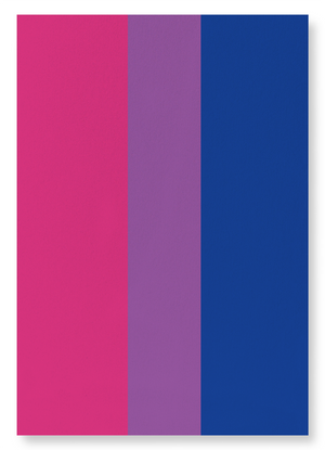 Bisexual pride flag (Pack of 2 prints)