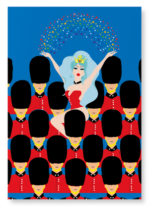 Queen amongst guards (Pack of 2 prints)