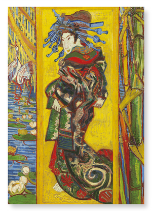 Japonaiserie oiran by van gogh : 2 prints