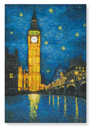 Big ben at night : 2 prints