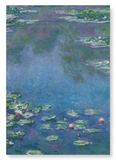 Water lilies no.1 by monet : 2 prints