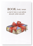 A book is a gift : 2 prints