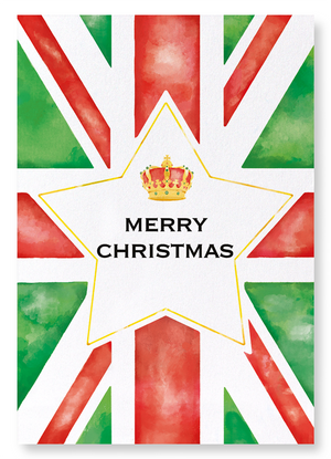 Merry xmas union jack : 2 prints