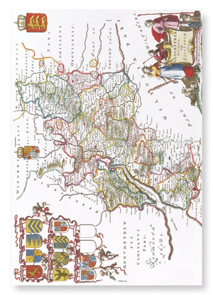 Map of gloucestershire (1665) : 2 prints