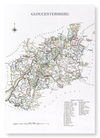 County of gloucestershire (c.1840) : 2 prints