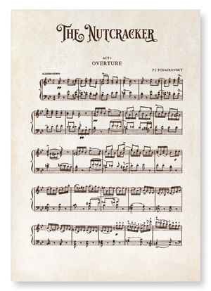 Nutcracker music score : 2 prints