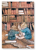 Bookworms by outhwaite : 2 prints