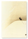 Deer on mountain (Pack of 2 prints)