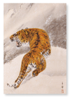 Tiger in snow (Pack of 2 prints)