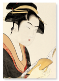 Japanese beauty reading (Pack of 2 prints)