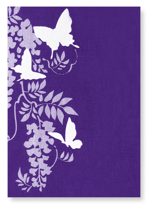 Butterflies and wisteria (Pack of 2 prints)