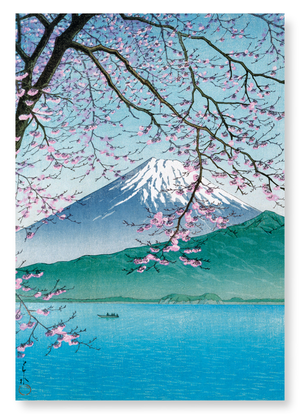 Mount fuji in springtime (Pack of 2 prints)