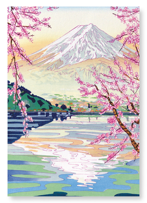 Mount fuji springtime (Pack of 2 prints)