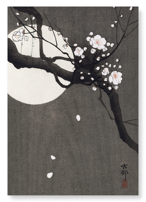 Plum blossom and full moon (Pack of 2 prints)