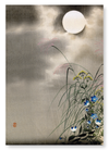 Flowers and full moon (Pack of 2 prints)