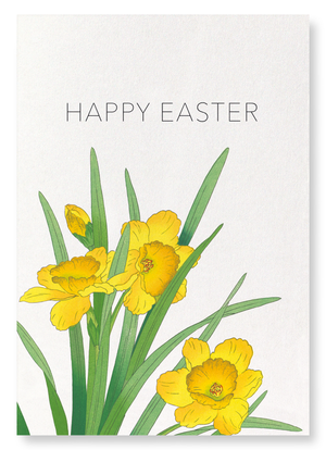 Happy easter (daffodil) (Pack of 2 prints)