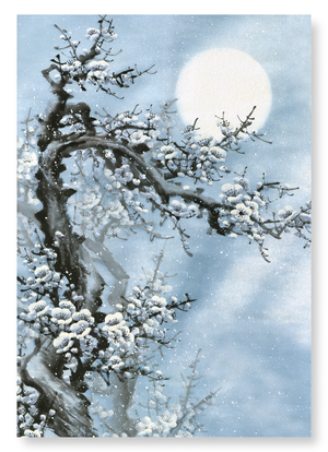 Plum blossom in blue moon (Pack of 2 prints)