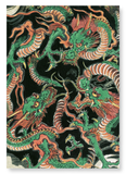 Three dragons (Pack of 2 prints)