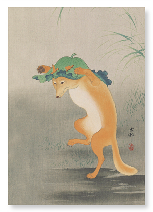 Dancing fox (Pack of 2 prints)