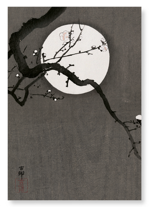 Full moon and blossoms (Pack of 2 prints)