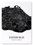 Edinburgh cutout (Pack of 2 prints)