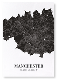 Manchester cutout (Pack of 2 prints)