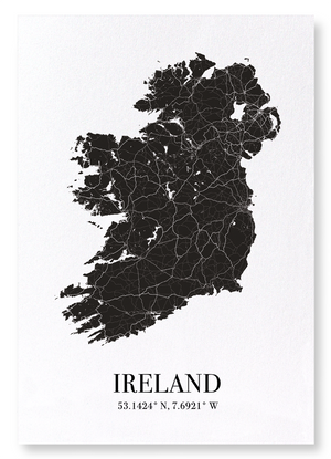 Ireland cutout (Pack of 2 prints)