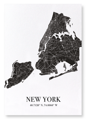 New York cutout (Pack of 2 prints)