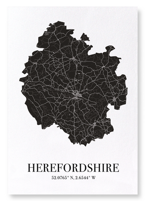 Herefordshire cutout (Pack of 2 prints)