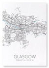 glasgow cutout (Pack of 2 prints)