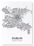 Dublin cutout (Pack of 2 prints)