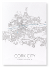 Cork City  cutout (Pack of 2 prints)