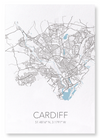 Cardiff cutout (Pack of 2 prints)