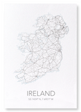 Ireland cutout (Pack of 2 prints)