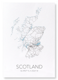 Scotland cutout (Pack of 2 prints)