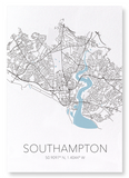 Southampton cutout (Pack of 2 prints)