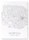 Norfolk cutout (Pack of 2 prints)