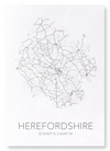 Herefordshire cutout (Pack of 2 prints)