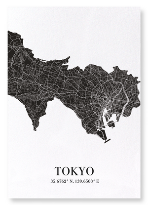 Tokyo cutout (Pack of 2 prints)