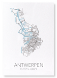 Antwerp cutout (Pack of 2 prints)