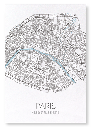 Paris cutout (Pack of 2 prints)